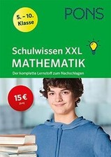 PONS Schulwissen XXL Mathematik  5.-10. Klasse: Der... | Buch | Zustand sehr gut