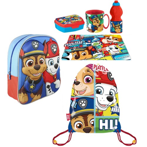 Paw patrol schulrucksack - paw, set
