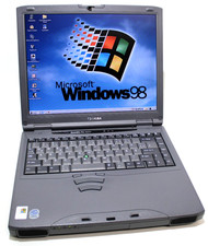Windows 98 Retro Laptop