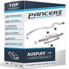 Auspuff für MERCEDES B-KLASSE