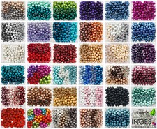 144 Glaskugeln am Draht 2cm