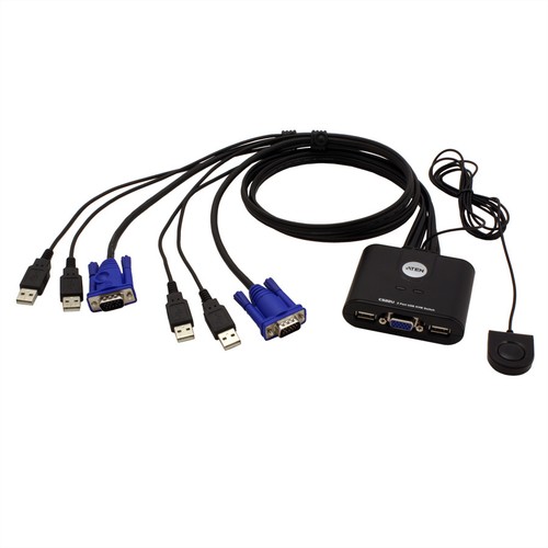 Aten cs22u kvm switch - aten,