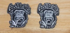 Gas Monkey Garage Head Affen Kopf Aufnäher Patch 9x7,5 cm America USA