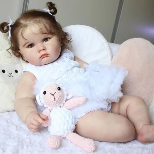 Zoll reborn baby mädchen - 24,