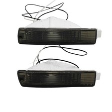 2x BLINKER SATZ Schwarz VORNE