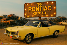 1:18 Highway 61 - 1966 Pontiac GTO Hard Top - Ersatzteile - Spare Parts