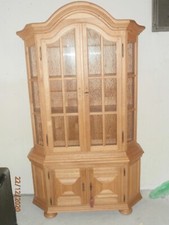 Küchenbuffet, Vitrine, Vollholz, Glas, Eiche, Wohnzimmer, Speisezimmer,Schreiner