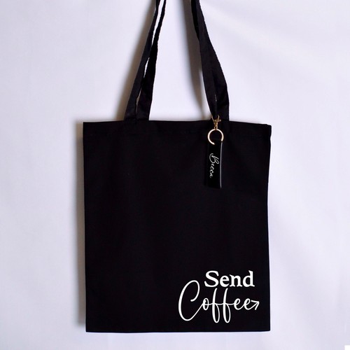 Send coffee tragetasche mit - coffee,