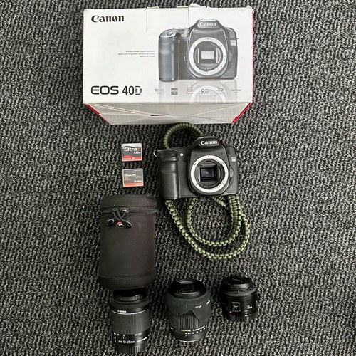 Canon eos 40d objektive - objektive, +