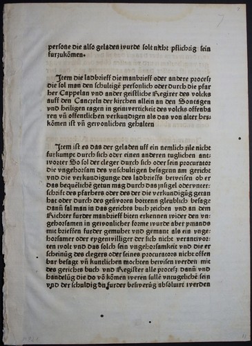 Recht jura inkunabel blatt - recht,