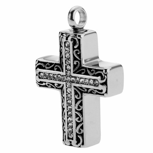 Urne asche behälter kreuz - asche,
