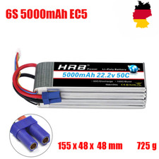HRB 22,2V 6S 5000mAh LiPo Akku