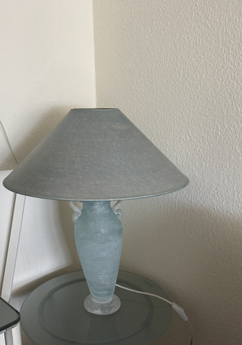 Alabaster tischlampe türkis - tischlampe,