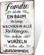 Decor Blechschilder Sprüche