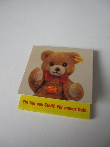 Steiff streichholz briefchen - steiff,