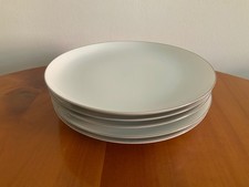 5  große Teller 24 cm Arzberg Echt Platin Rand Form 2000 alte Serie