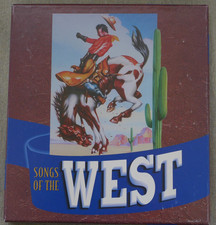 SONGS OF THE WEST - COUNTRY MUSIC - 4 CD SET VON RHINO