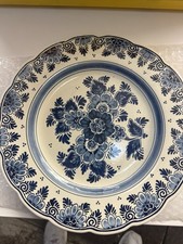 Delft Porzellan Teller, 31 cm
