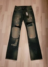  Parasuco Cult Jeans  Distressed Patchwork im Vintage-Style Gr  EU 34 Inch 26