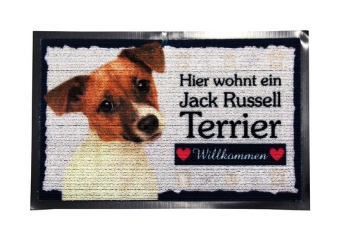 Fußmatte jack russel - jack,