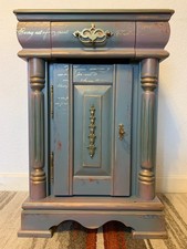 Design Kommode Massivholz Retro Unikat Handarbeit 73x49x31 cm