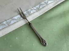 Schöne Henry van de Velde Käsegabel, Vorlege-Teil, Nummer 3000, versilbert