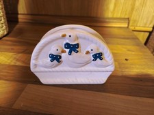 Servietten Halter Weiß Mit