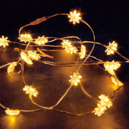 Lichterkette led sterne motiv - led,
