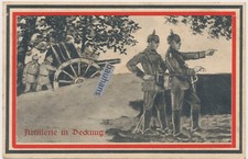 AK Artillerie in Deckung