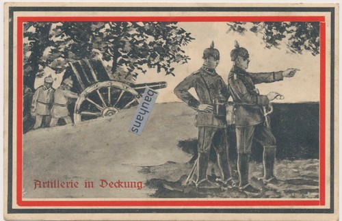 Artillerie deckung - artillerie, in