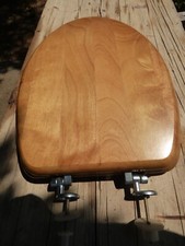 WC-Sitz Echtholz Buche Deckel und Brille keine Absenkautomatik