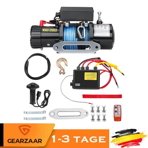 Elektrische seilwinde 13500lbs - elektrische,