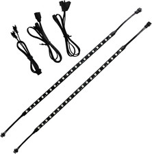 2x RGB LED Streifen für PC