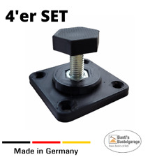 Möbelstellfuß M8 Kunststoff Stellfuß Stützfuß Sockelfuß Schrankfuß Möbelbeine