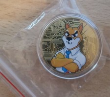 Shiba Inu SHIB Coin Gold