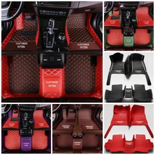 Auto-Fußmatten Für Mercedes-Benz CLK C208 C209 A208 A209 All-Wetter Automatten 