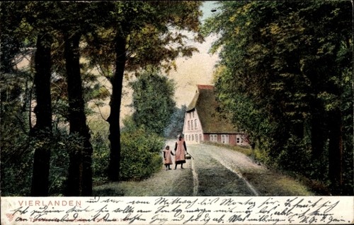 Hamburg bergedorf vierlande - ak,