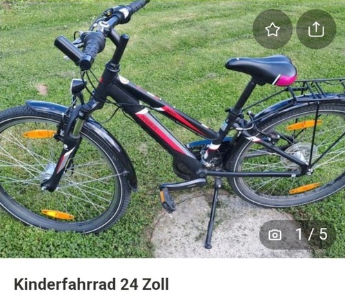 Kinderfahrrad zoll - 24,