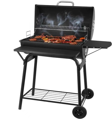 Holzkohlegrill mit deckel - holzkohlegrill,