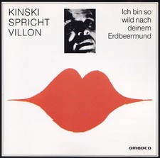 KINSKI SPRICHT VILLON - CD -