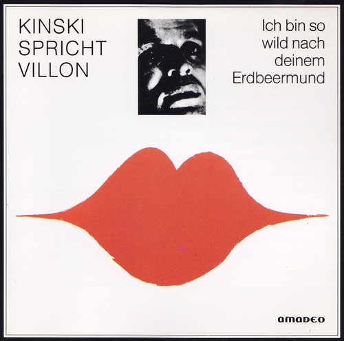 Kinski spricht villon - spricht, cd