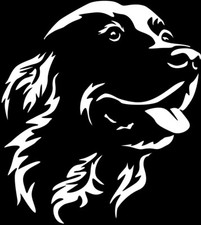 Golden retriever aufkleber - aufkleber,