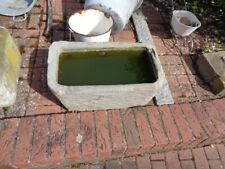 1 Antiker Sandsteintrog  für Gartenanlage zum bepflanzen Wassertrog Pflanzzeit