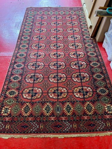 Buchara teppich rot - teppich, 220