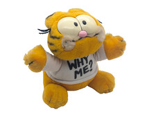 Garfield stofftier why - why, me