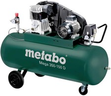 Metabo Mega 350-150 D Druckluft-Kompressor Keilriemenkompressor 150l 1661880