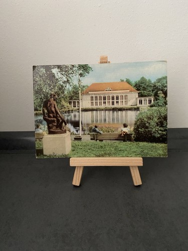 Vintage postkarte bad - vintage,