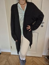 Antrazith graue Strickjacke Cardigan H&M Gr. 2XL XXL
