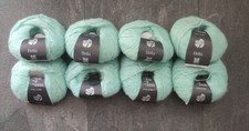 Lana Grossa Bella BW/Alpaca/Merino Stricken Superweich Wolle Paket Türkis NEU
