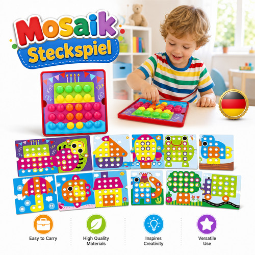 Mosaik steckspiel - mosaik,
